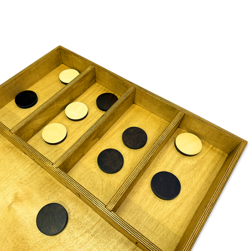 Настольная игра из дерева «Жульбак» XL из фанеры