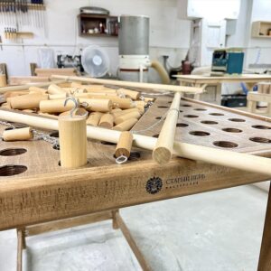 Напольная игра из дерева «Стол - Рыбалка» XL