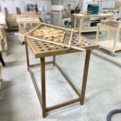 Настольная игра из дерева Стол Рыбалка XL