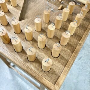 Напольная игра из дерева «Стол - Рыбалка» XL