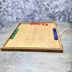 Настольная игра из дерева  Стрельба по мишени на 4-х игроков L