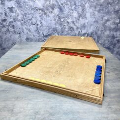 Настольная игра из дерева  Стрельба по мишени на 4-х игроков L