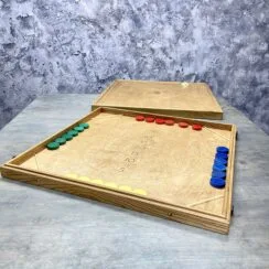 Настольная игра из дерева  Стрельба по мишени на 4-х игроков L
