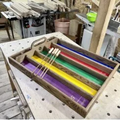 Настольная игра из дерева Тараканьи бега L