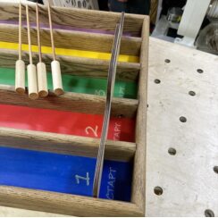 Настольная игра из дерева Тараканьи бега L