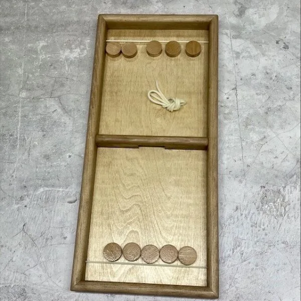Настольная игра из дерева Вышибалы M