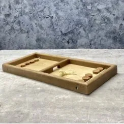 Настольная игра из дерева Вышибалы в пенале M