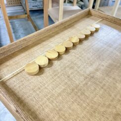 Деревянная игра «Вышибалы» на 4 игрока с выкручивающимися ногами L