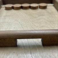 Настольная игра из дерева Вышибалы в пенале M