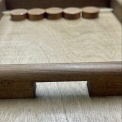 Настольная игра из дерева Вышибалы в пенале M