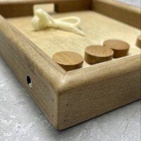 Настольная игра из дерева Вышибалы в пенале M