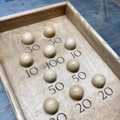 Настольная игра из дерева Японский бильярд L